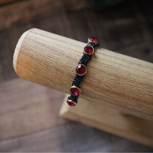 Miyuki Seed Bead Gemstone Studded Bracelet